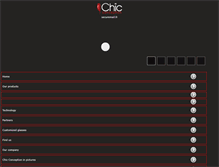 Tablet Screenshot of chic-conception.com